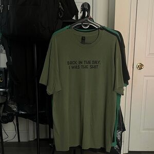 Custom Olive Green Tee